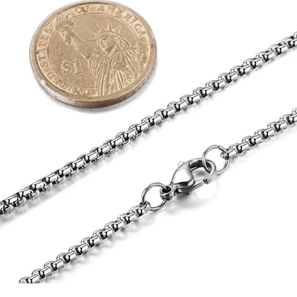 COPY - Harley Davidson Necklace With 22” Steel Chain ~ Solid Stainless Steel ~G… - Picture 3 of 4